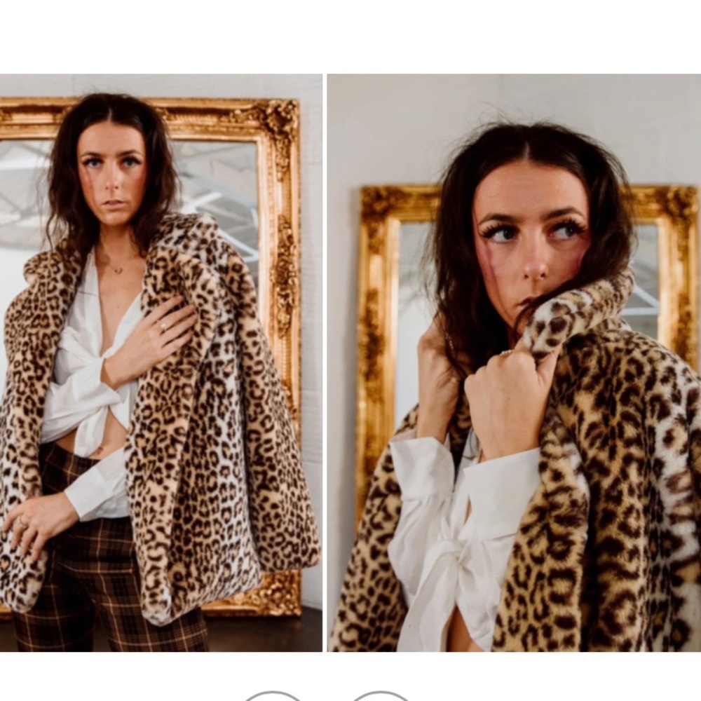 Alchemia faux fur coat